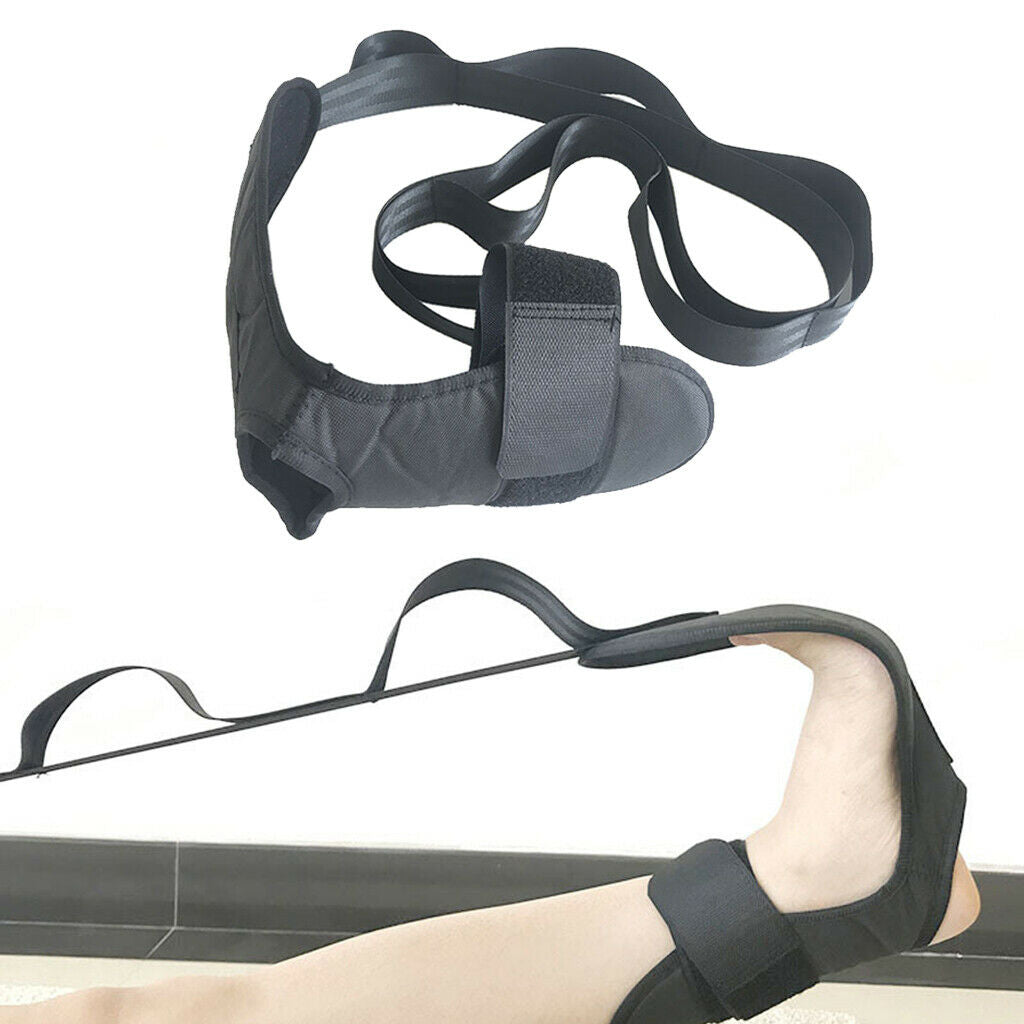 Yoga Stretching Band Adjustable Yoga Belt Multi-Loop Ballet Leg Stretcher Strap
