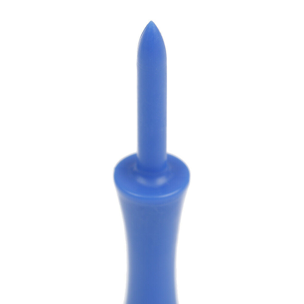 50Pcs/set Plastic Step Down Golf Tees Height Control Blue 2.68 inch~ii tHSJCA