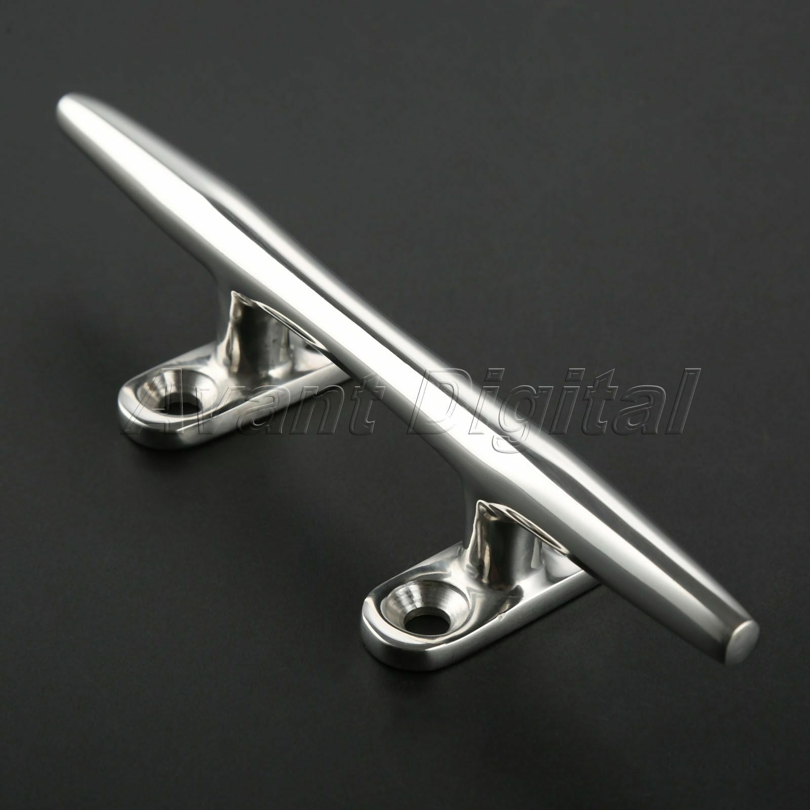 6" Dock Deck Line Rope Cleat Stainless Steel 316 Heavy Duty Boat Hardware 1 PC