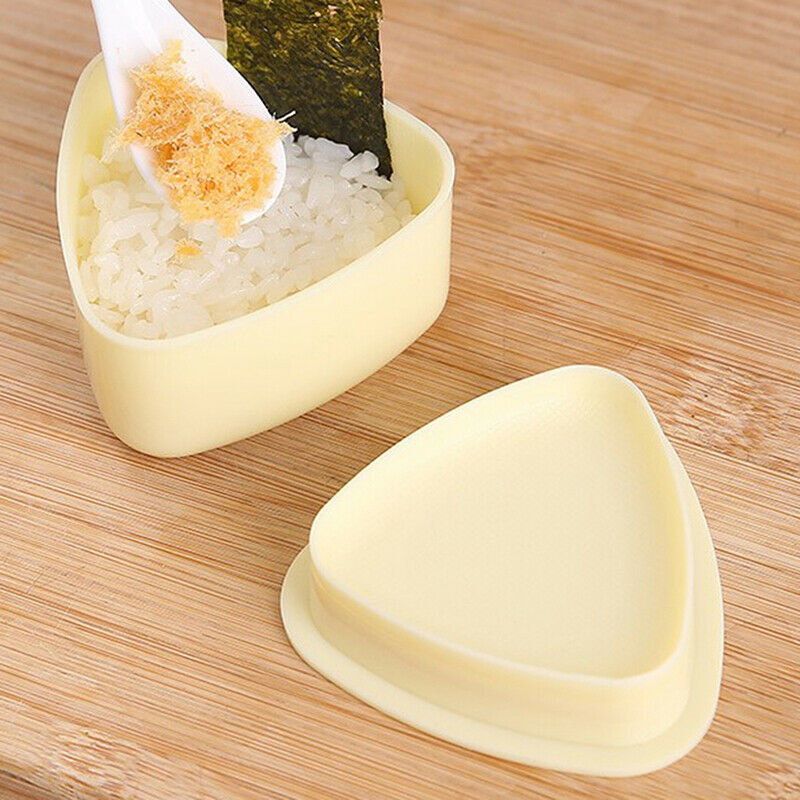 3PCS/Set DIY Sushi Mold Onigiri Rice Ball Food Press Triangular Sushi Maker  SJ