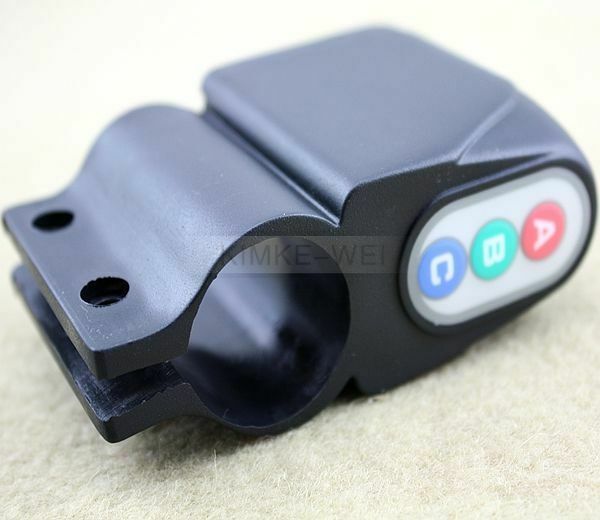 Bike Bicycle Security Alarm 80DB Audible Sound Lock NEW