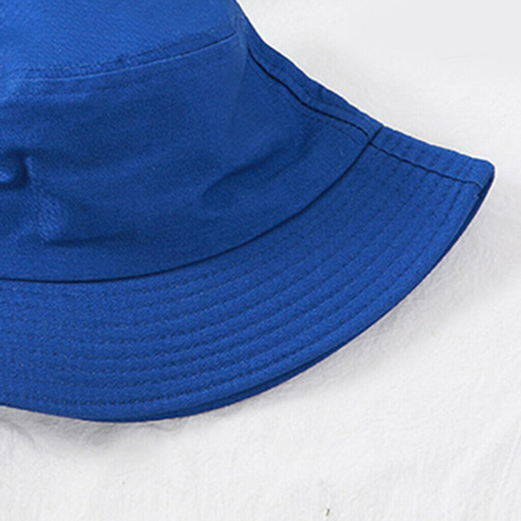 3pcs Bucket Hat Unisex Solid Fisherman Sun Hat Outdoor Hip Hop Basin Hat