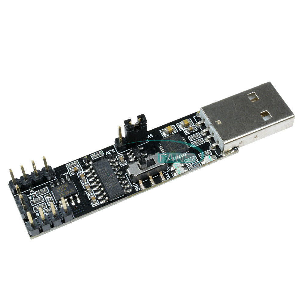 CP2102 USB To RS485 RS232 3 in 1 5V 3.3V TTL Serial Port Converter Board Module
