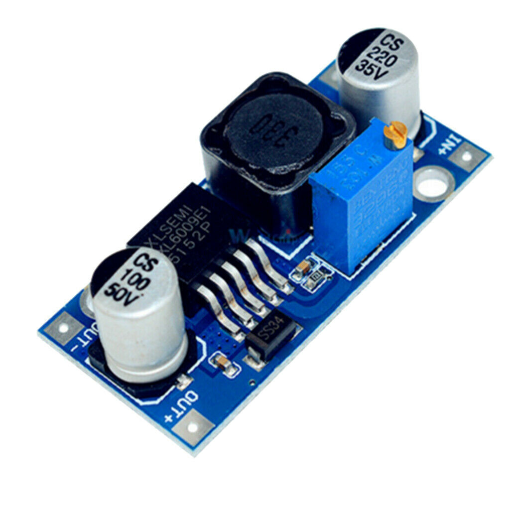 DC to DC Step Up Boost Converter XL6009 Adjustable Power Supply Module