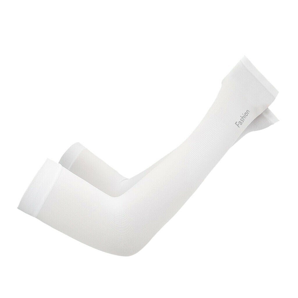 Anti-Slip Seamless Cooling Arm Sleeves Skin Fishing Golf Sports Running Wrap