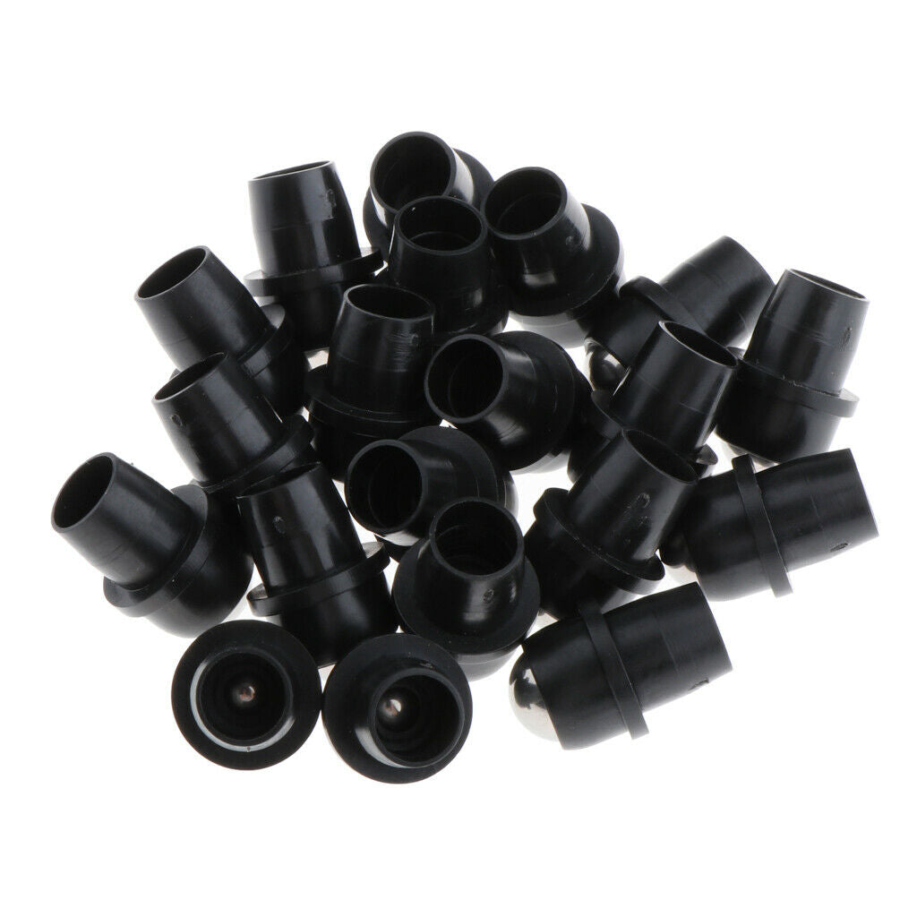 40pcs Essential Oil Roller Balls Fittings for Crystal Roll on Bottles 0.4''