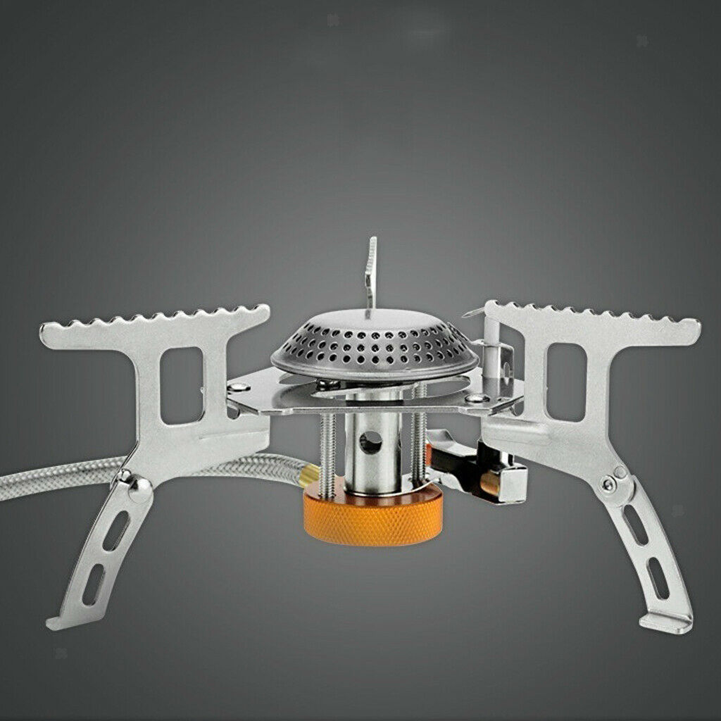 Foldable Camping Gas Stove Piezo Ignition Burner