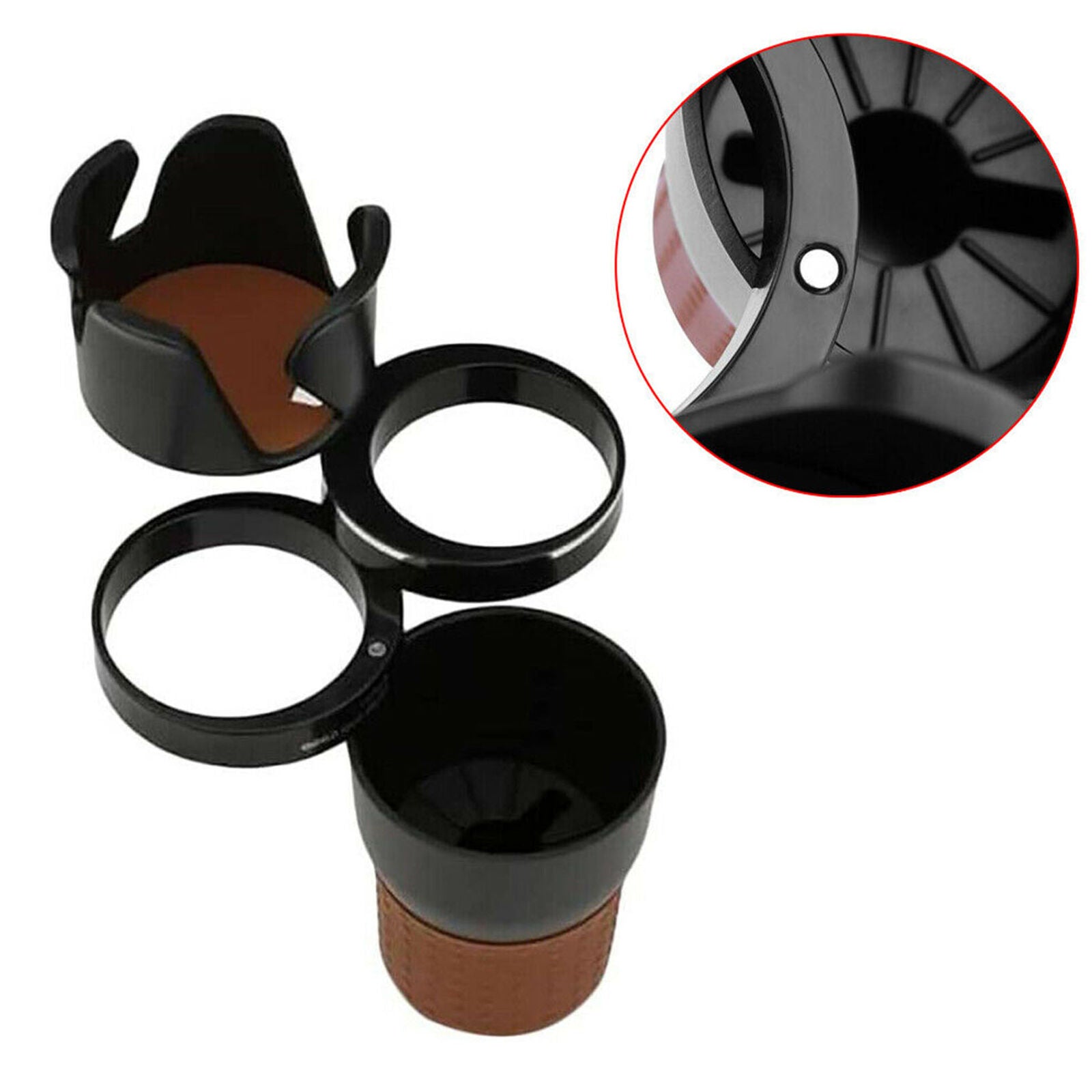 Multi-functional 4 in 1 Car Cup Holder Vehicle-Mounted Water Cup Drink Holder