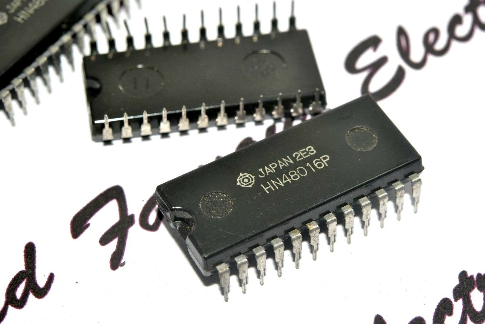1pcs - Hitachi HN48016P DIP-24 Integrated Circuit / IC - NOS