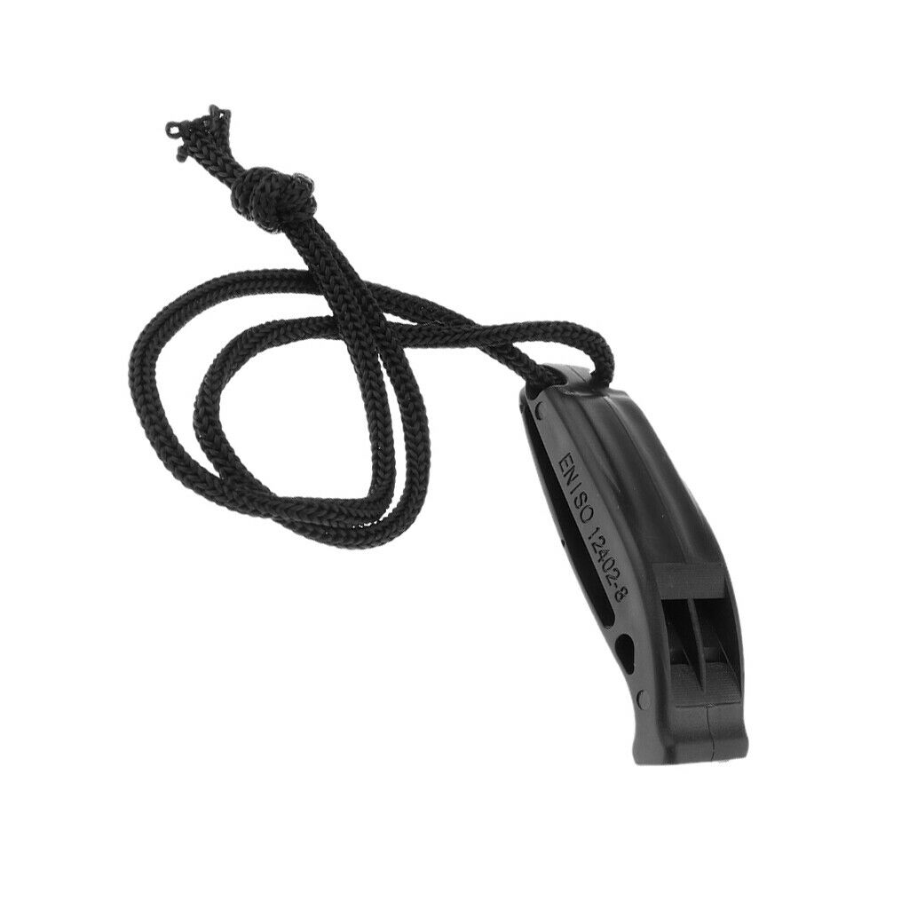 Safety Whistle with Lanyard for Boating Hiking Emergency   Signaling