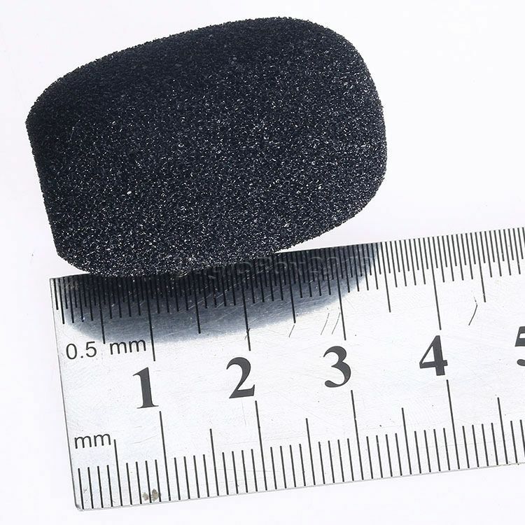 5PCS 35x10mm Mini Handheld Microphone Headset Windscreen Foam Sponge Mic Cover