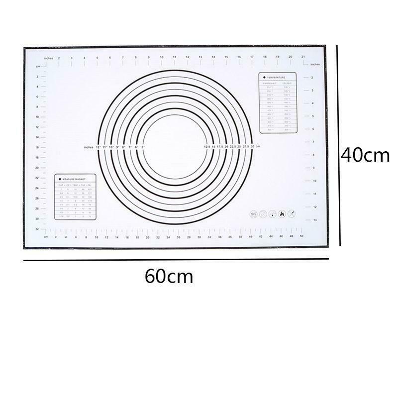 40x60cm Non Stick Silicone Baking Mat Kneading Dough Mat Baking Pad
