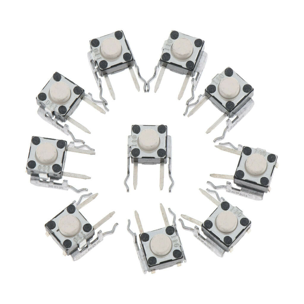 For Xbox 360 One Controller 10x LB RB Shoulder Bumper Button White