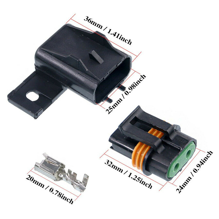5 Sets High Temperature Resistant Sealed Fuse Holder Assembly for ATO ATC Fuses
