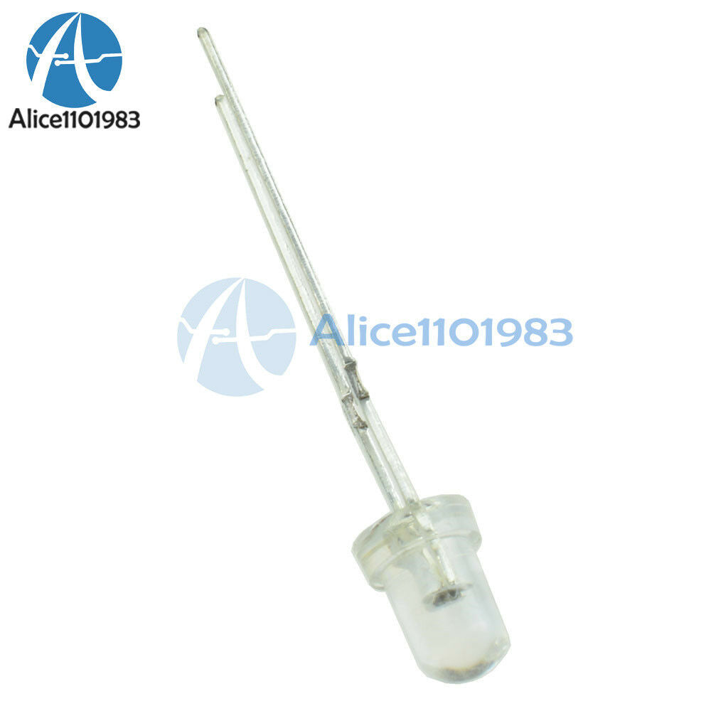 500PCS 3MM Blue 5000MCD Round  Water Clear LED Light