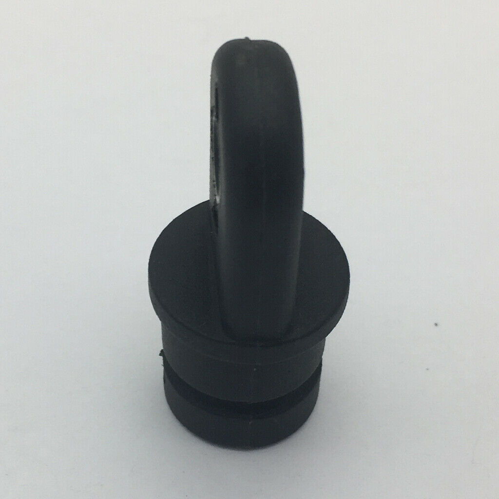 2x 3/4" Internal Eye Ends Tubes Bimini Top Marine Boat Accessory Black Round