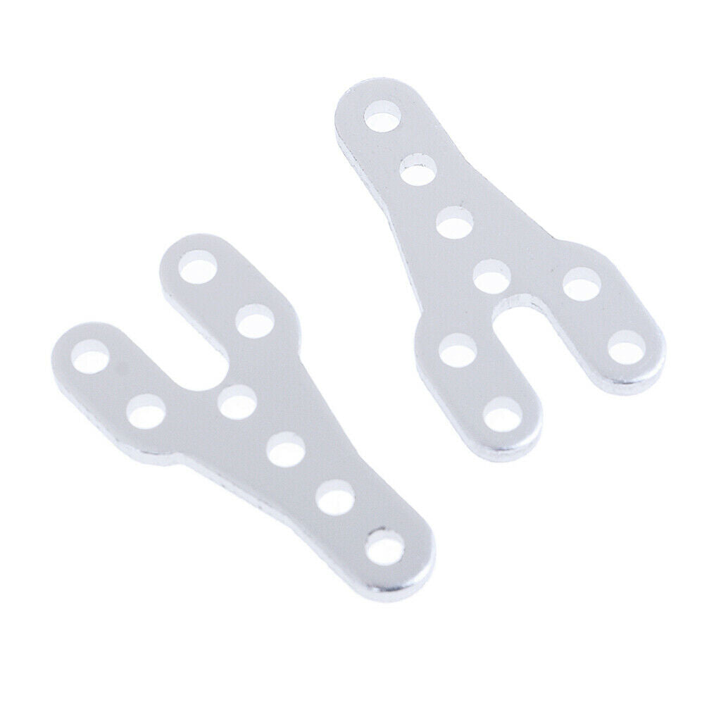 4 Pcs RC Track Body Parts Mounting Plates for SCX10 D90 Shock Absorbers