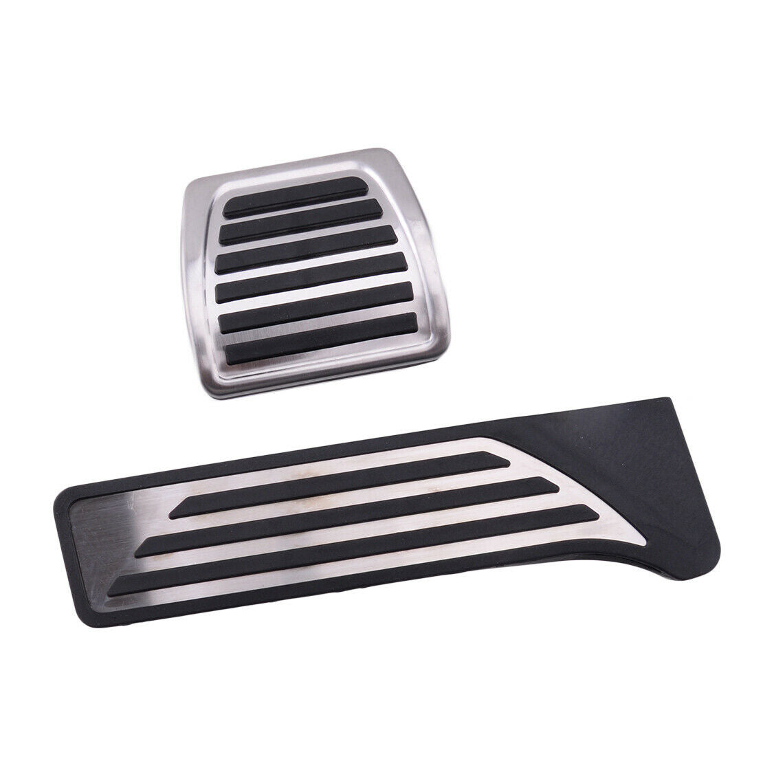 Gas Fuel Pedal & Brake Pedal Cover Pad Kit Fit for Alfa Romeo Giulia Stelvio