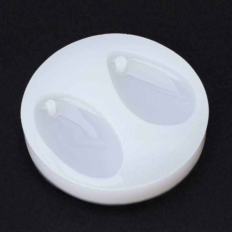 Silicone Mold DIY Jewelry Necklace Pendant Making Tool Oval Water Drop Pendants