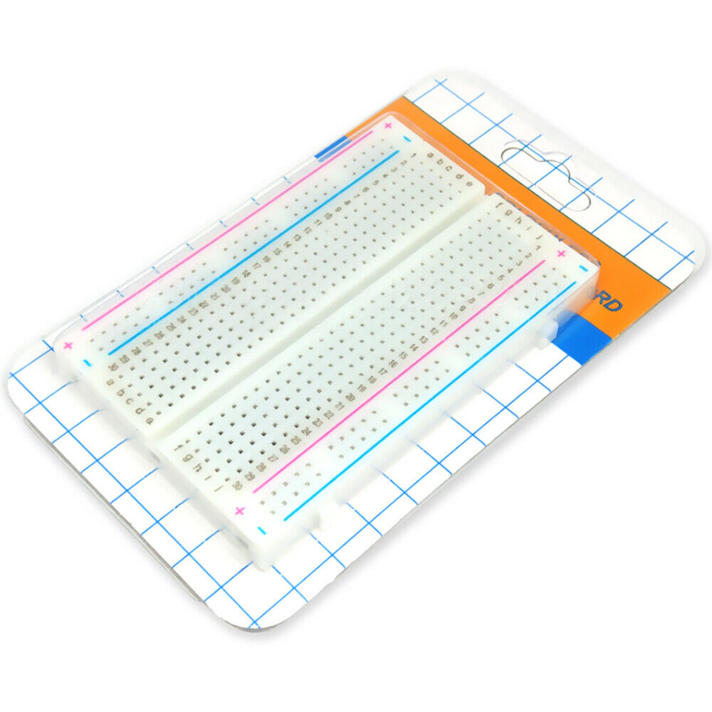 Universal 8.5x5.5cm 400 Solderless PCB Mini Breadboard Test Protoboard for Bus