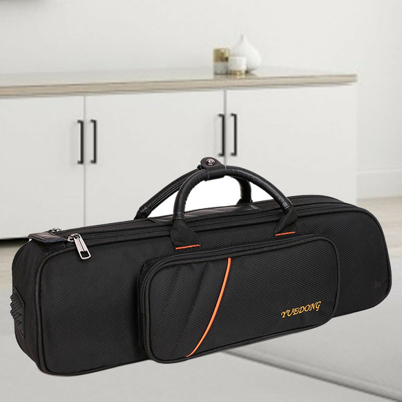 Trumpet Carrying Handbag Dustproof Double Zippers Design Storage Case
