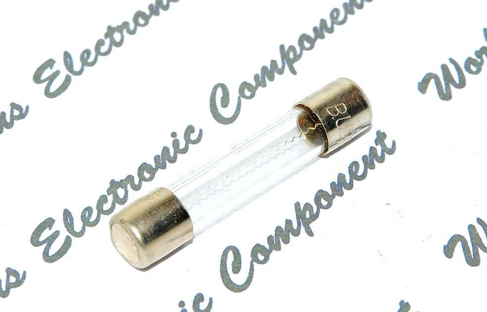 2pcs - BUSS/BUSSMANN (AGC) 3A 250V 6.3x32mm Glass Fuse - For Audio