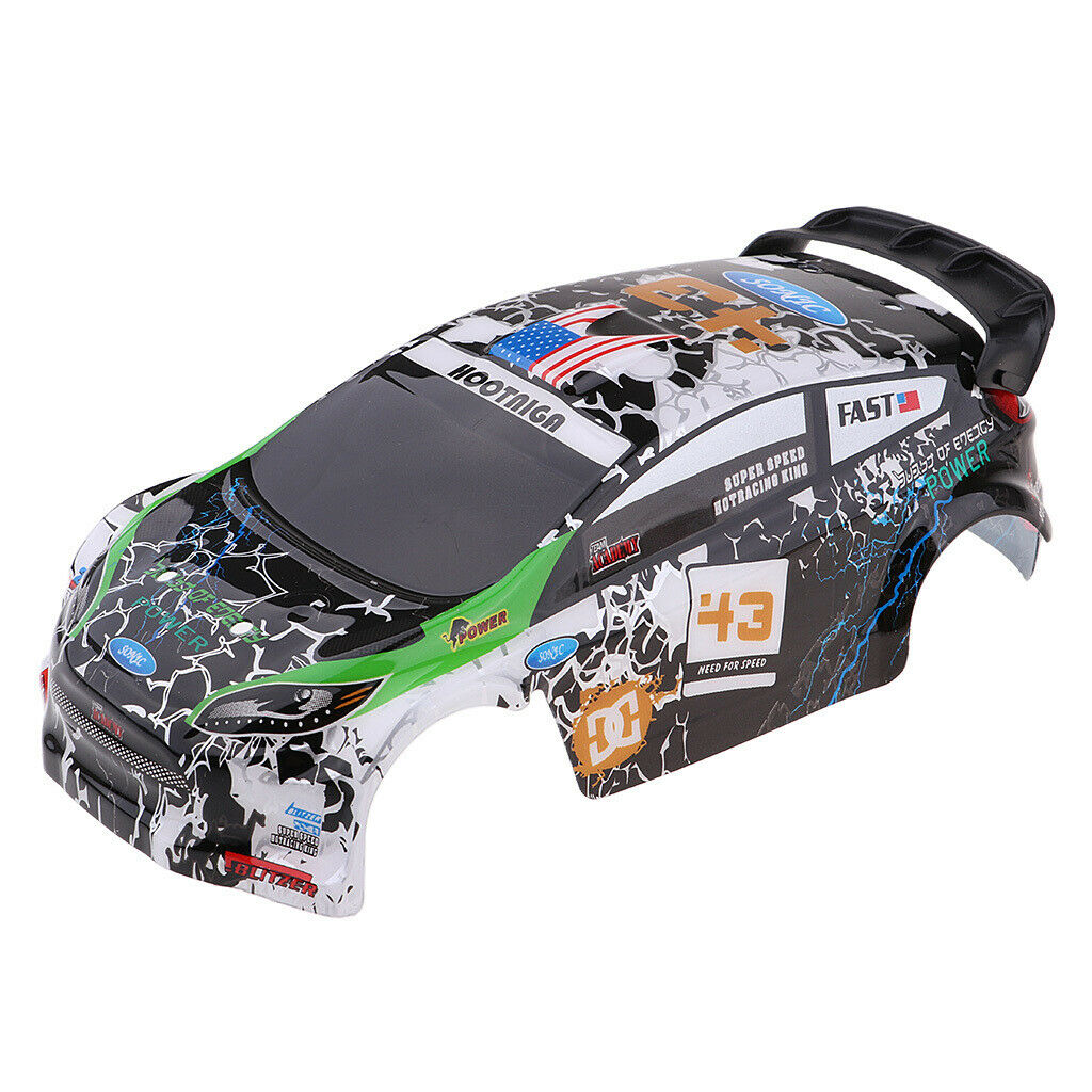 Plastic Body Shell Bodywork for WLtoys K989 1:28 RC Car Parts Accessory