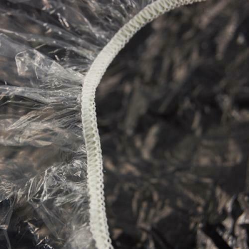 100Pcs Disposable Clear Shower Hair Perming Coloring Caps for Spa Salon