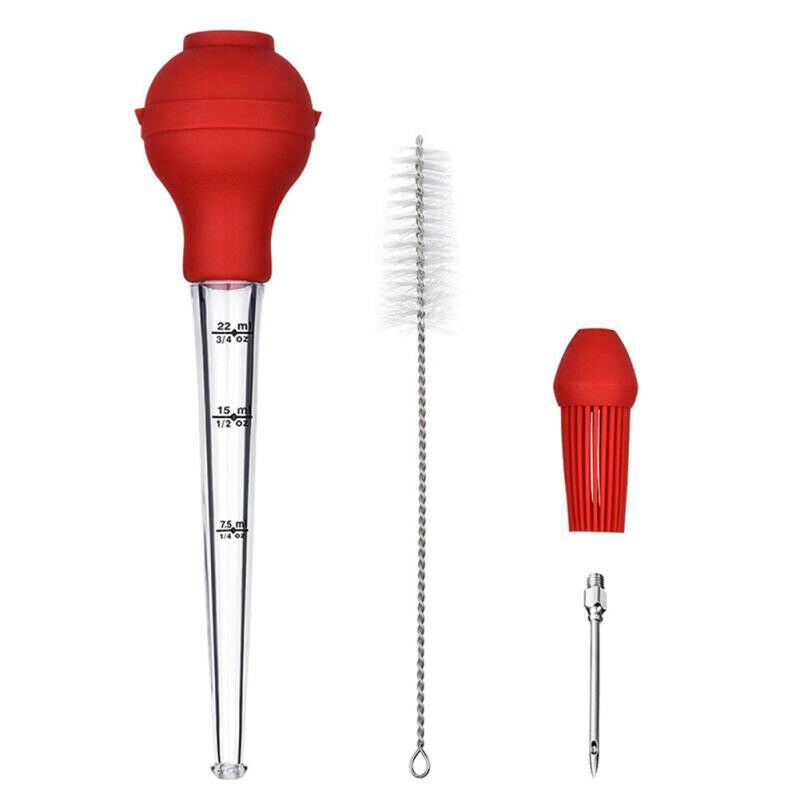 Barbecue Tool Pipette Dropper Sauce Oil Tube Cooking Gadgets Chicken PoultryBDD