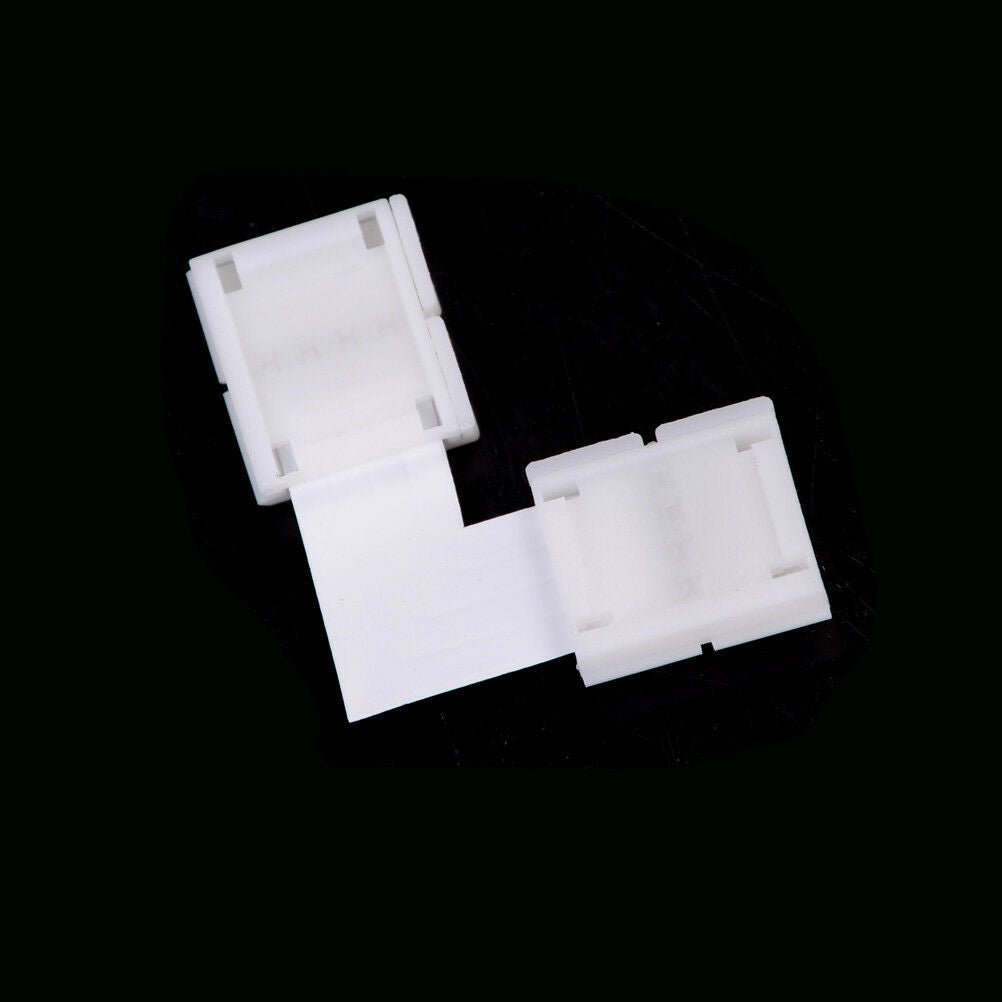 5pcs Solderless  4 pin connectors 12V 5050 LED RGB Strip Connectors 90 DegreY1