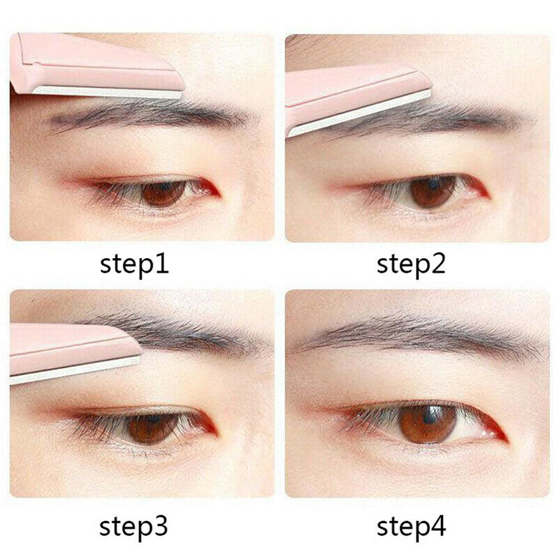 3Pcs/set Eyebrow Trimmer Hair Remover Set Women Face Razor Eyebrow Trimme.l8
