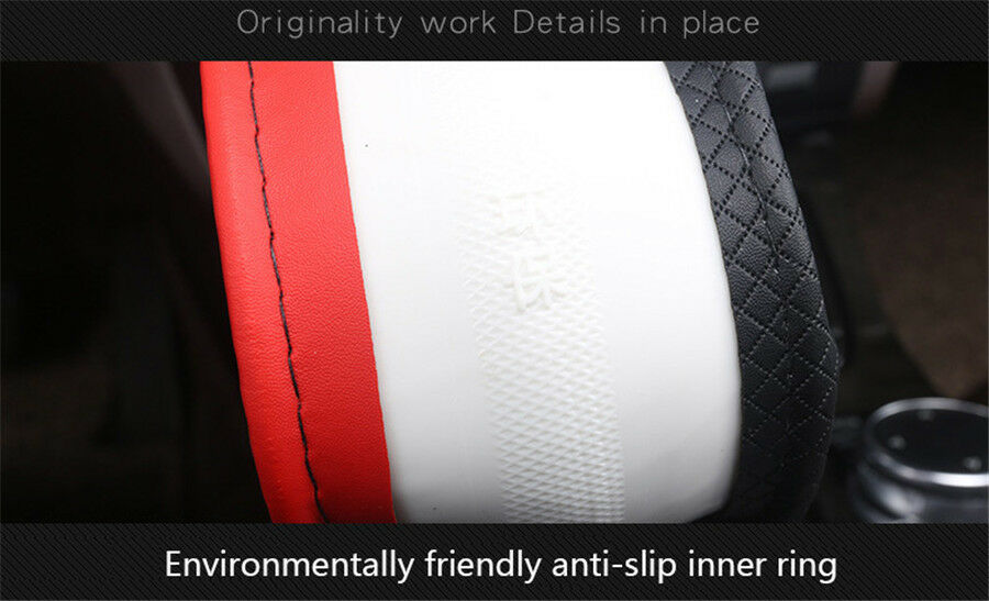 38CM Car-styling Sport  Steering Wheel Covers Anti-Slip Automotive Accessories