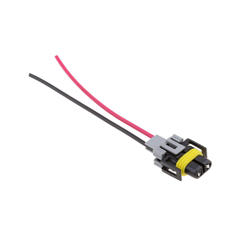 5 Pieces Car H11 Headlight Fog Lamp Wiring Harness Wire Connector Male Plug