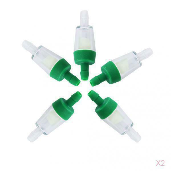 10pcs Aquarium Fish Tank Anti-backflow Check Valve Air CO2 Pump For 4mm Hose