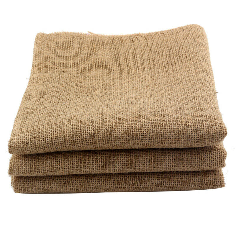 160*50cm Jute Sack Linen Fabric Cloth For DIY Handcraft Storage Bags Materials