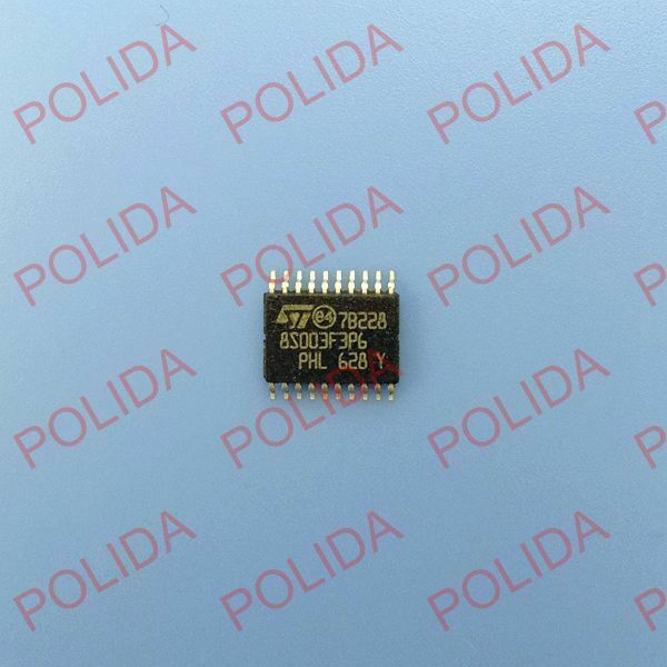 1PCS  MCU IC ST TSSOP-20 STM8S003F3P6 STM8S003F3P6TR 8S003F3P6