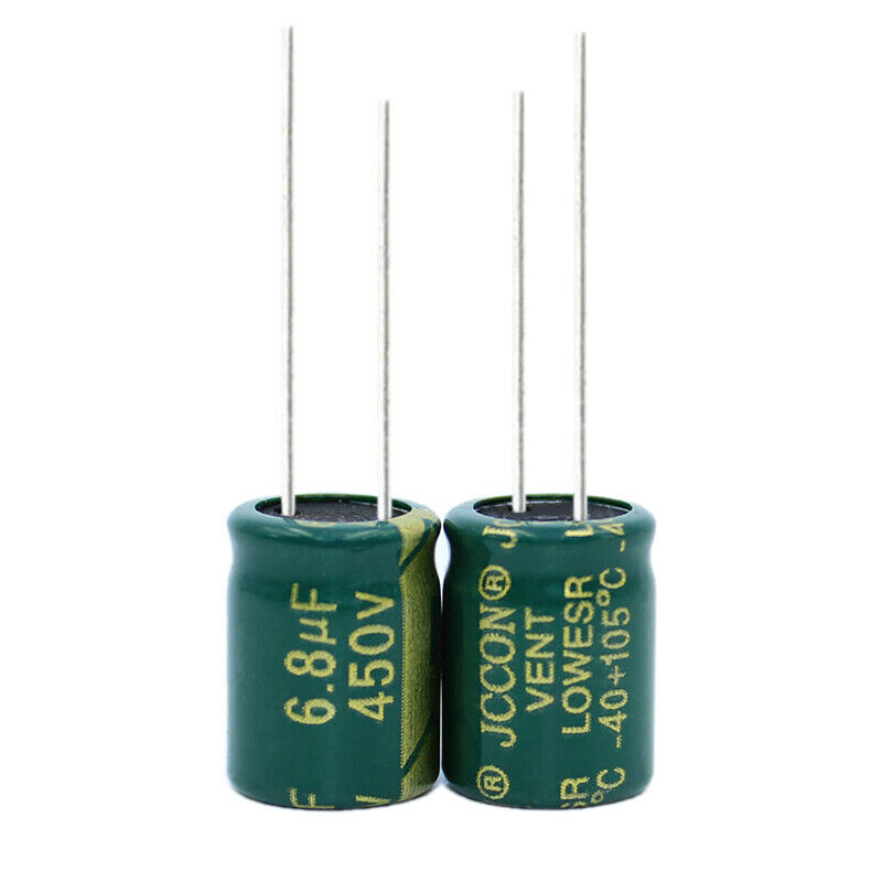 50pcs 450v6.8uf Aluminum electrolytic capacitor Power adapter inverter 10x13mm