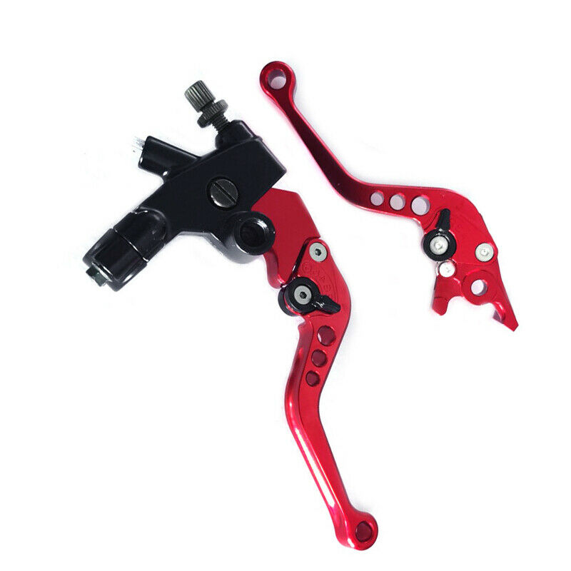 Universal Motorcycle BIkes Gear Hand Brake Disc Clutch Levers Grips Adjustable