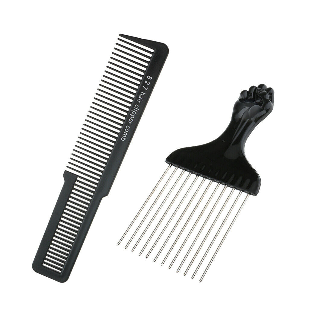 Professional Flat Hair Cutting Comb Medium Teeth Salon Hairdresser Accessory +