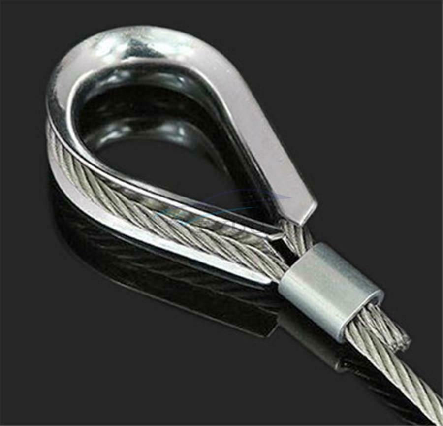 195PCS Stainless Steel Casing and 6 Size Aluminum Crimp Ring Casing Sorting Kit
