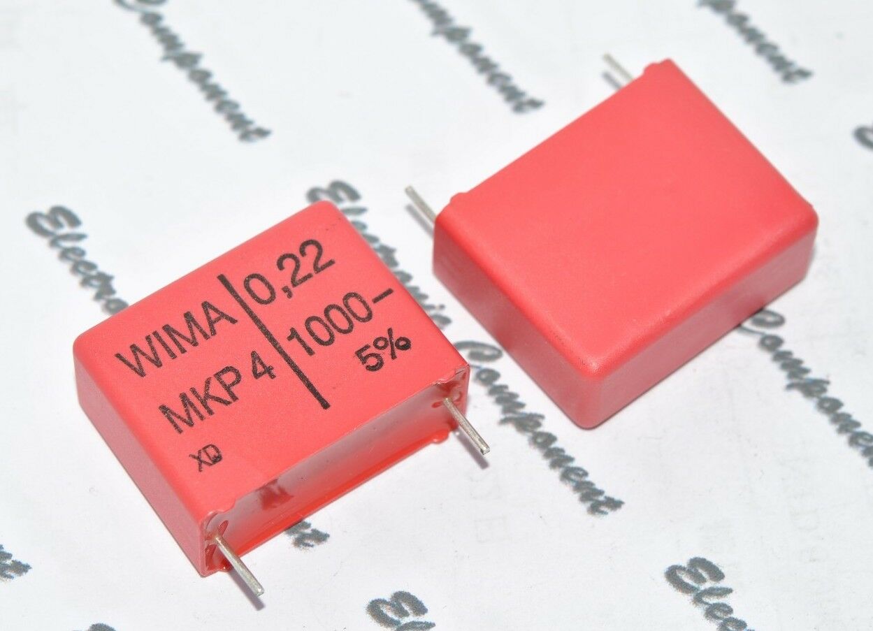 4pcs - WIMA MKP4 0.22uF 1000V 5% pitch:22.5mm MKP4O132205I00JSSD Capacitor