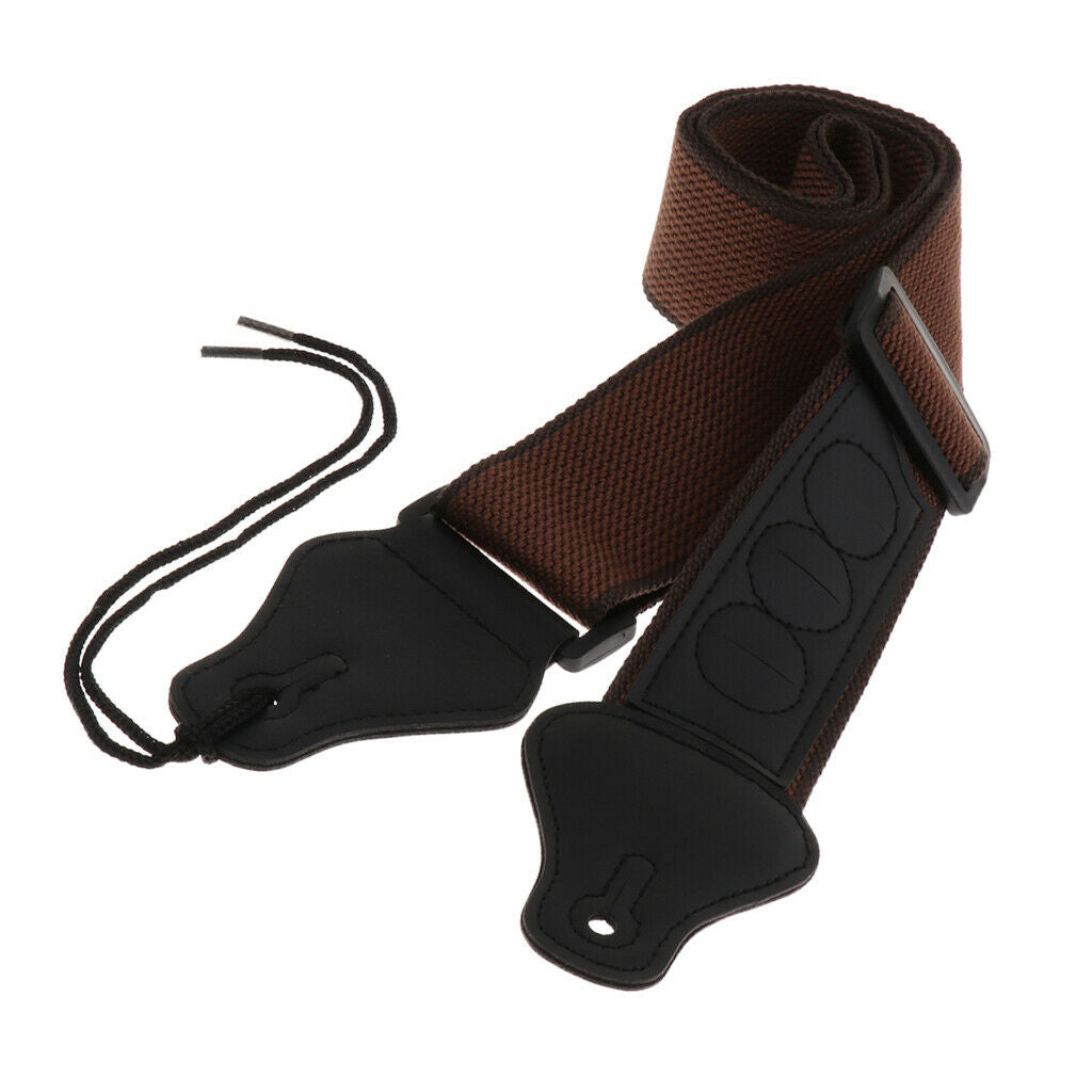 Novelty Guitar Strap Belt+Picks Holder Bag for Guitars Bass Mandolin Banjo