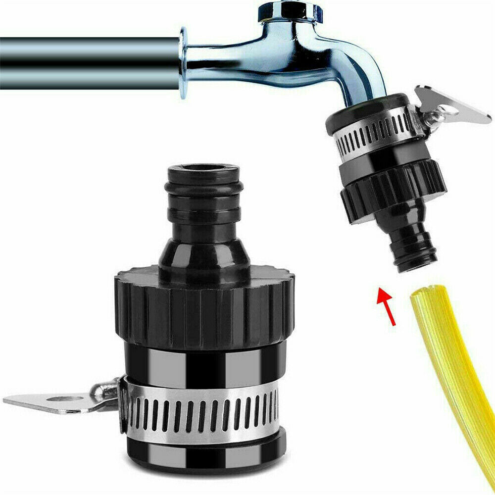 Universal Water Quick Faucet Adapter Tap Connection Garden Hose Pipe Fitting 1PC