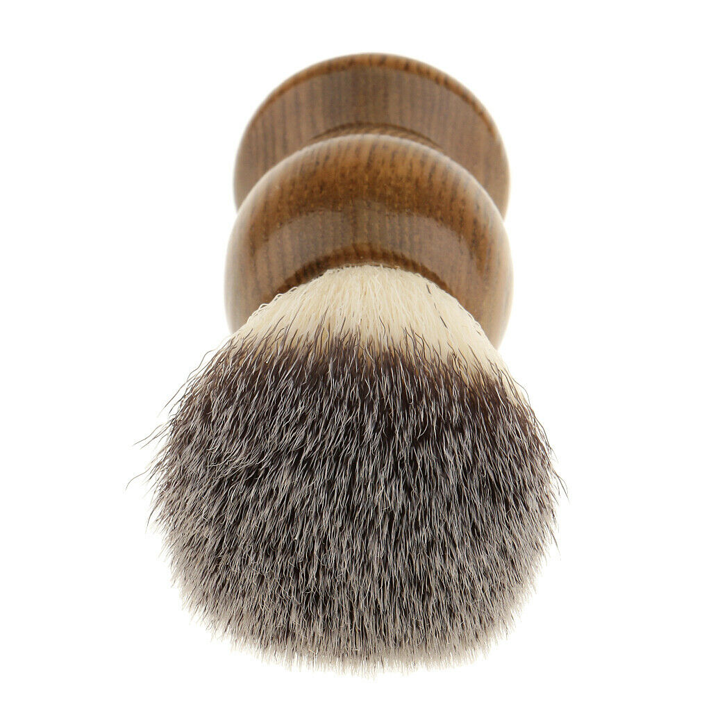Men Beard Mustache Shaving Tool Toothbrush Holder Bowl Holder with Shaving Brush