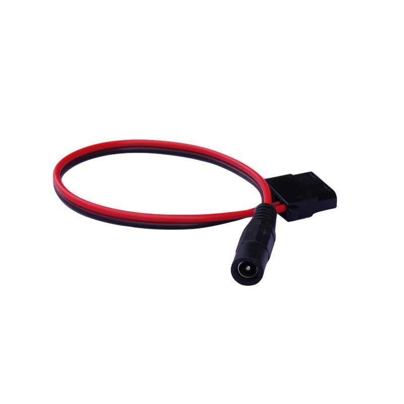 PC 4PIN Molex 5.5mm x2.1mm DC Power cable 12v 9v 5v for fans moden Route camera/