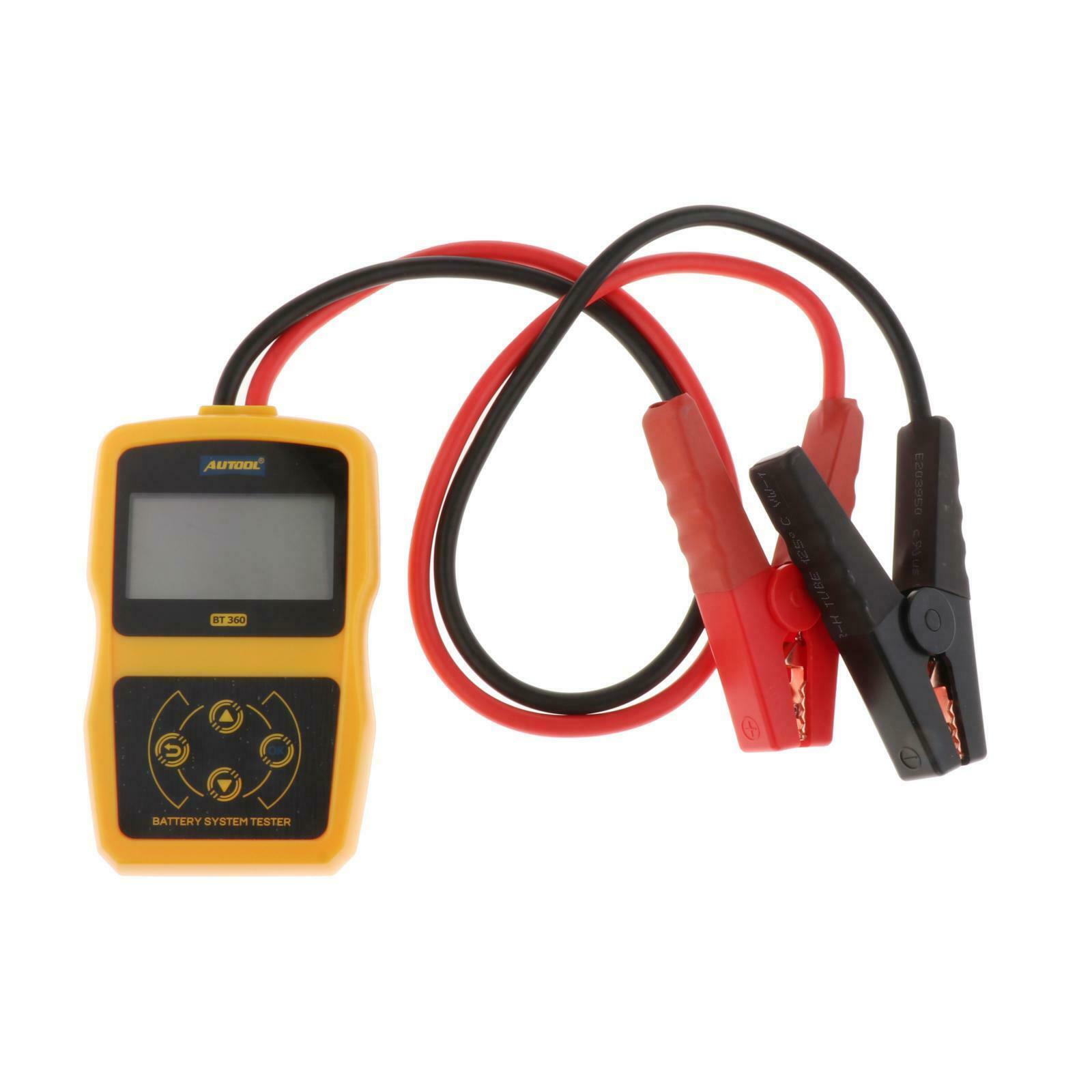12V Automotive Car Battery Tester Charging Cranking Test Analyzer Tool