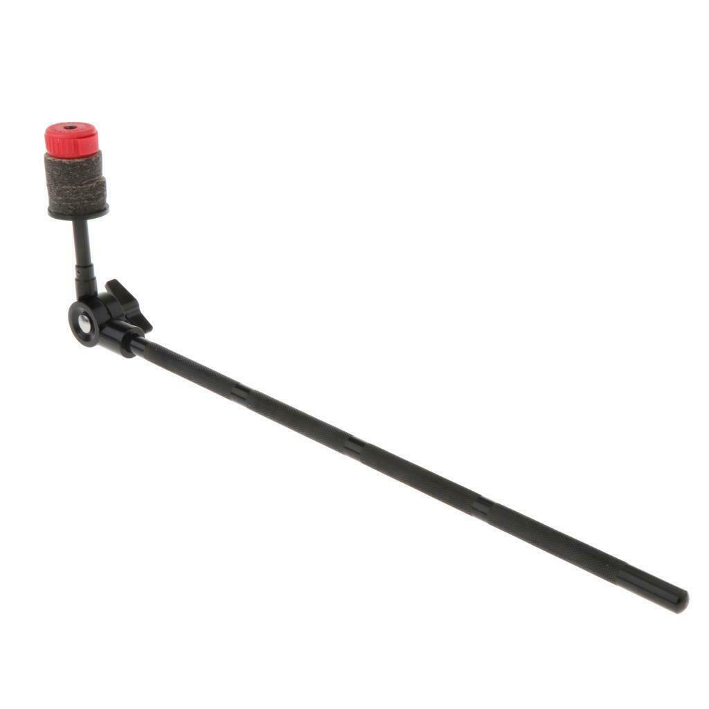 Steel Cymbal Stand Holder Arm Knurled Rod with Nut Accessories Hardware