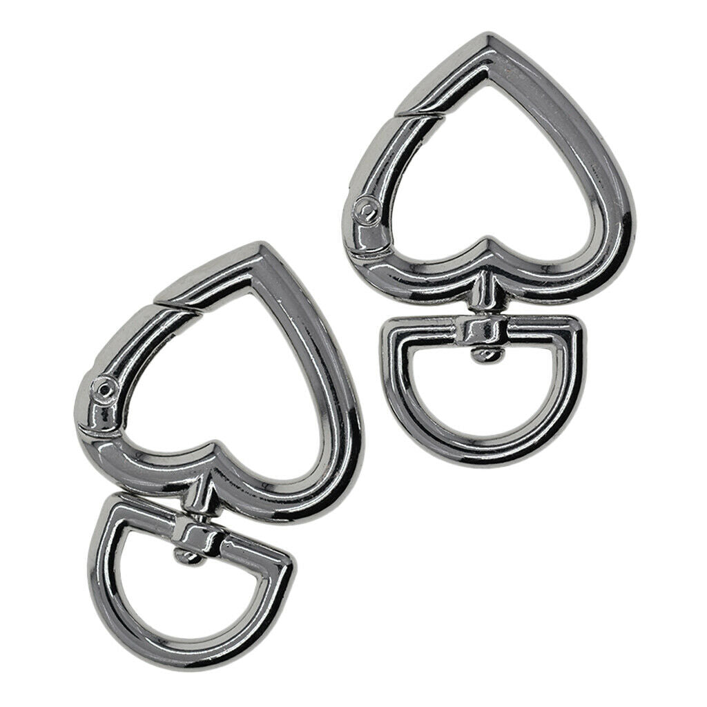 2 pieces lanyard carabiner key ring carabiner for