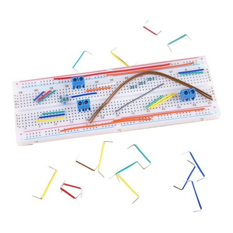 840 Pcs Preformed Breadboard Jumper Wire Kit,14 Lengths Assorted Jumper Wire fL8