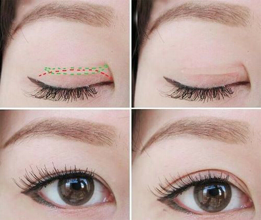220 Pairs Double Eyelid Eyeliner Stickers Tapes Strips - 2.4 X 0.3cm